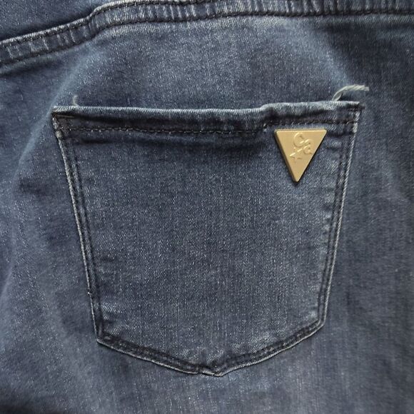 Celebrity Pink Blue Skinny Jeans High-Waisted - Picture 3 of 4